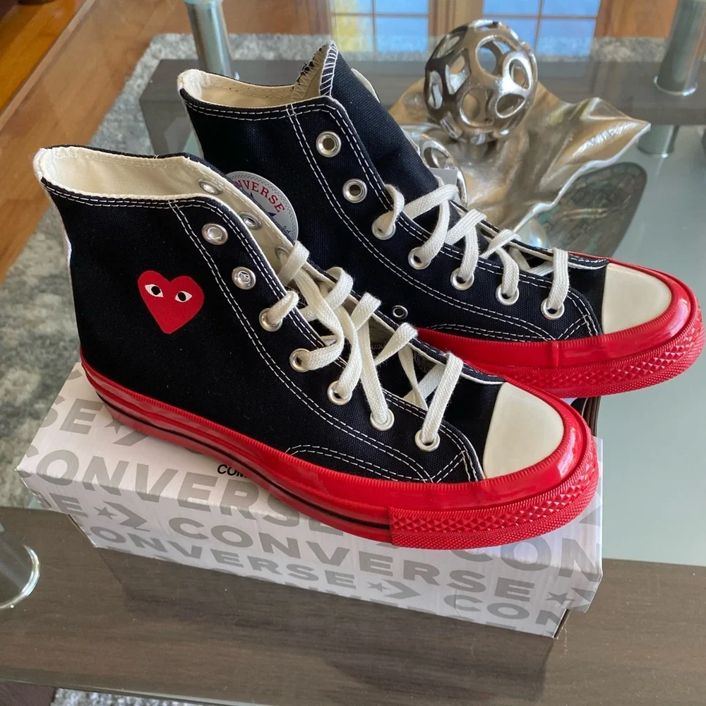 Converse COMME DES GARÇON High Top Sneakers - Picture 2 of 8